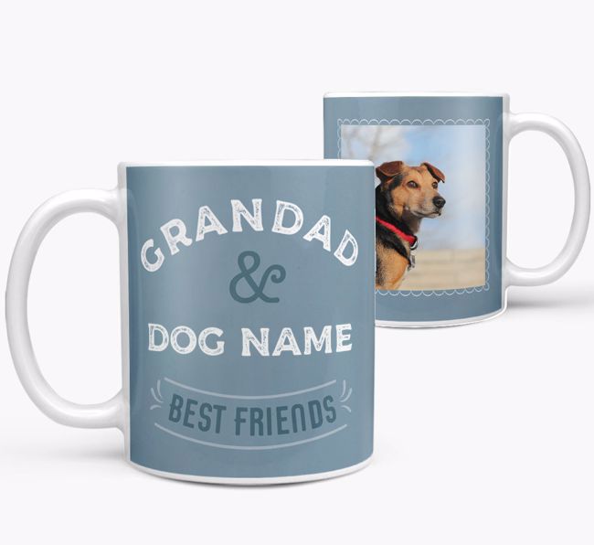 Grandad's Best Friend: Personalised {breedCommonName} Mug